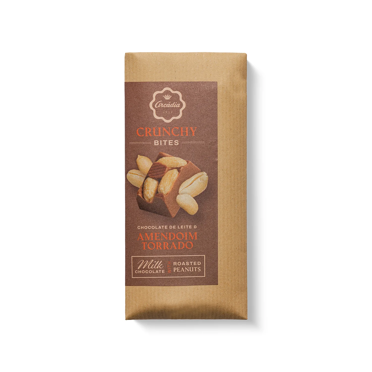 Crunchy Bites - Chocolate de Leite com Amendoim Torrado