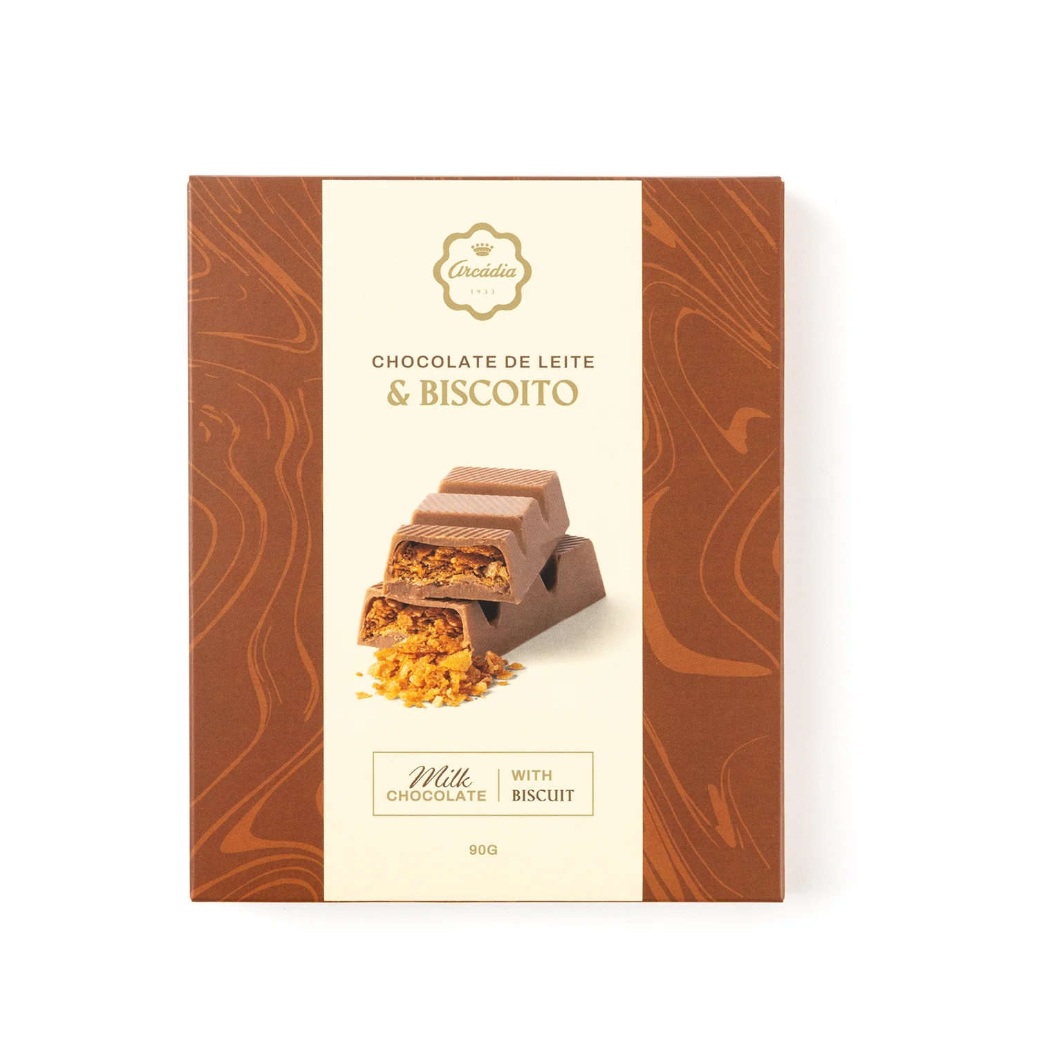 Tablete - Chocolate de Leite com Biscoito - Image 2